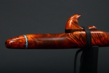 Boxelder Burl Native American Flute, Minor, Mid A-4, #D1L